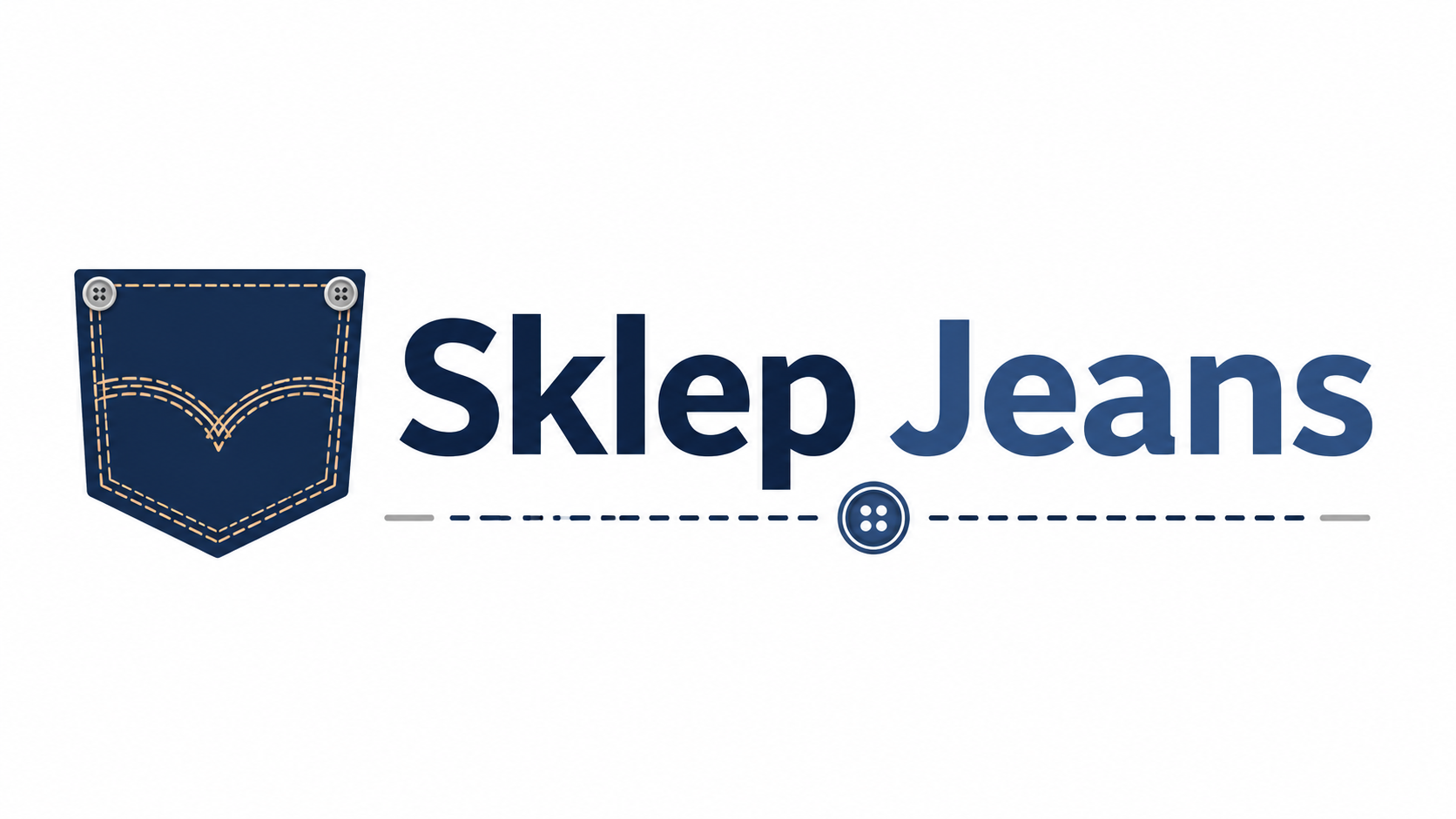 Logo Sklep Jeans'u — identyfikacja wizualna marki